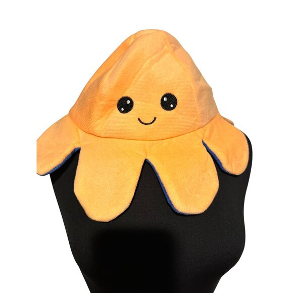 Reversible Octopus Mood Hat – Child Size 🐙✨ - Picture 1 of 4